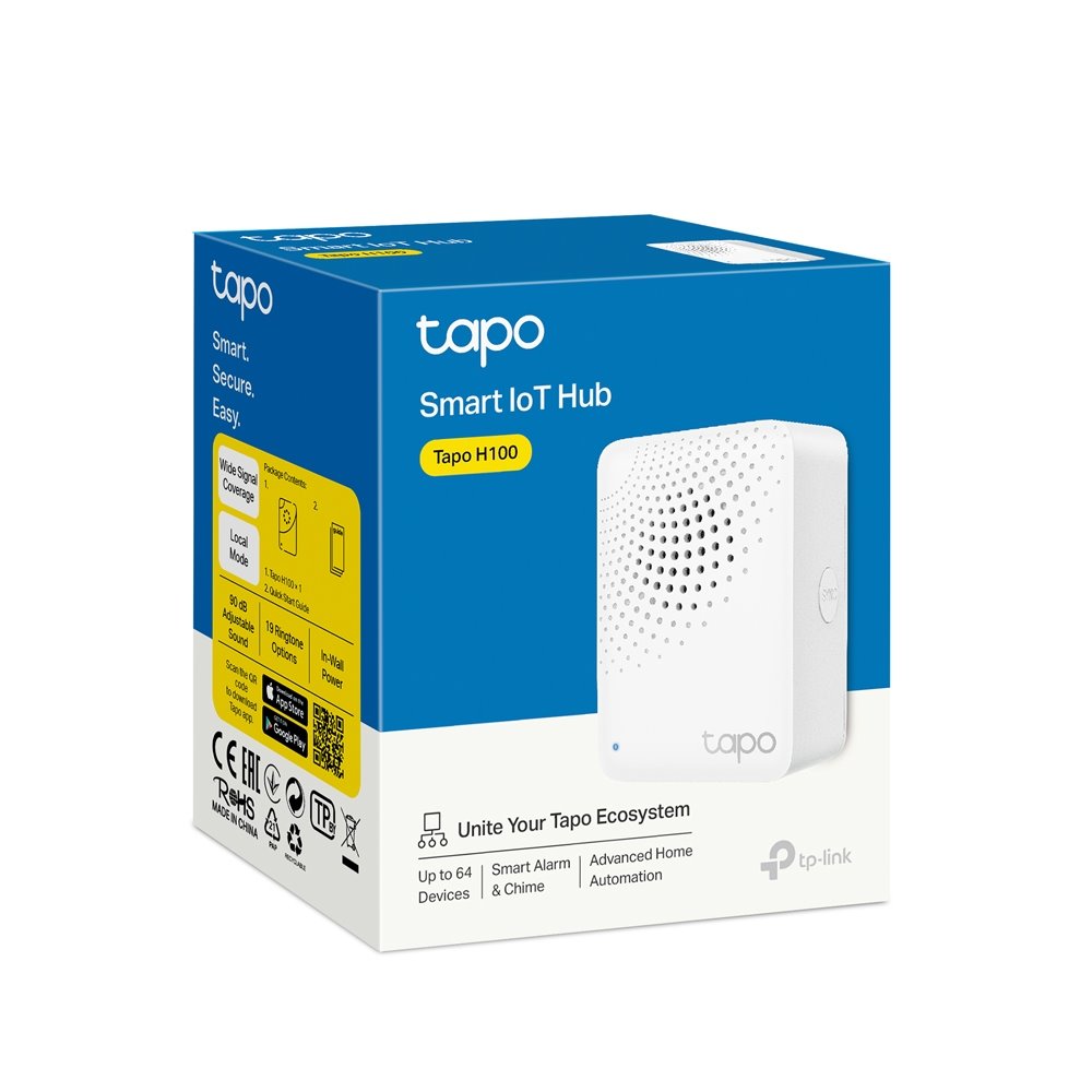 TP-link Tapo H100 Smart IoT Hub se zvonkem
