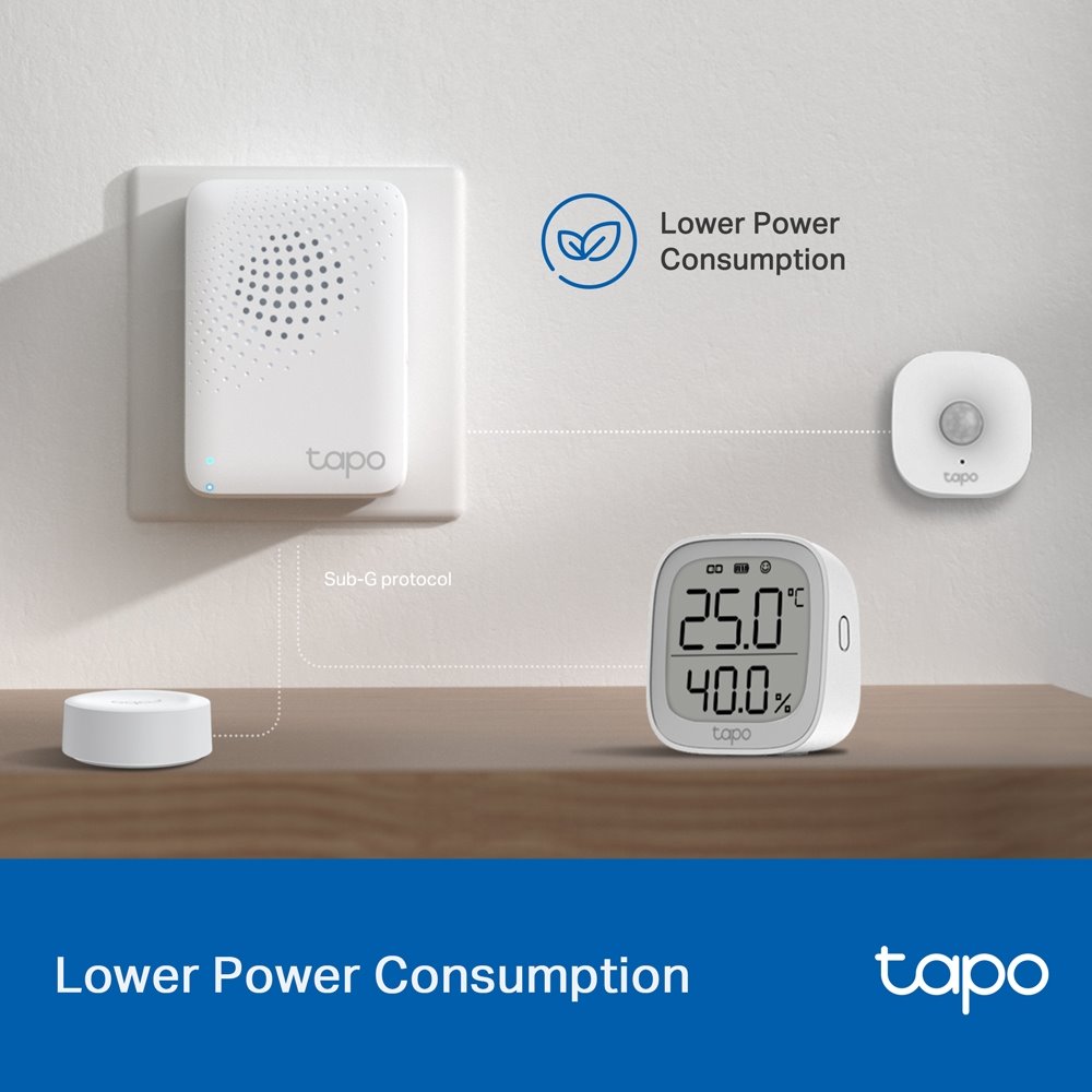 TP-link Tapo H100 Smart IoT Hub se zvonkem