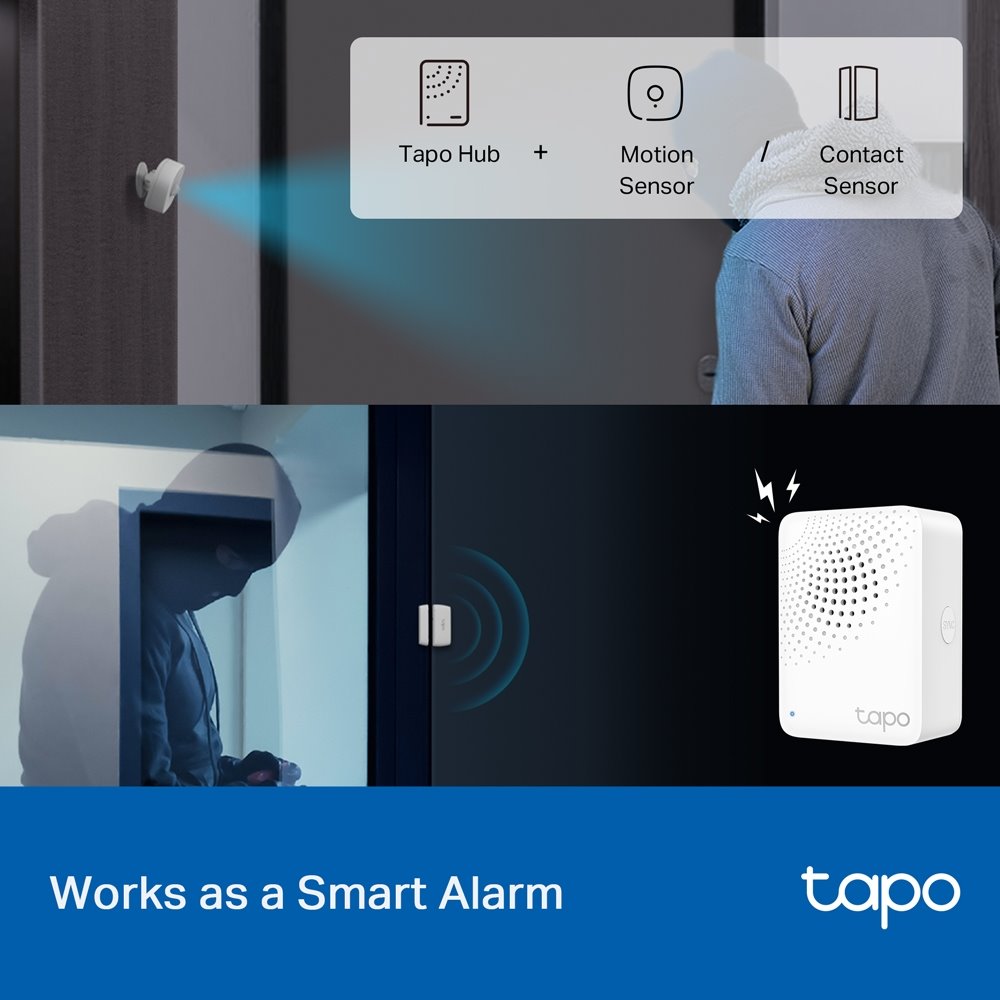 TP-link Tapo H100 Smart IoT Hub se zvonkem