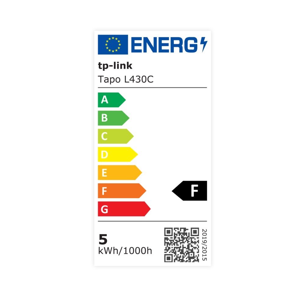 TP-link Tapo L430C Chytrá Wi-Fi LED žárovka, barevná, 2500-6500K, E14, 4-pack
