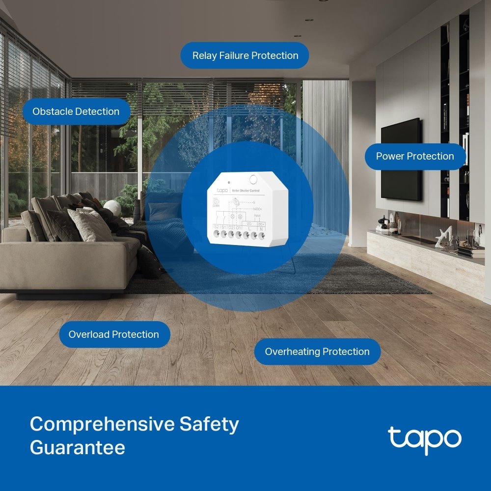 TP-link Tapo S112 Chytrý modul přepínače a ovládání rolet
