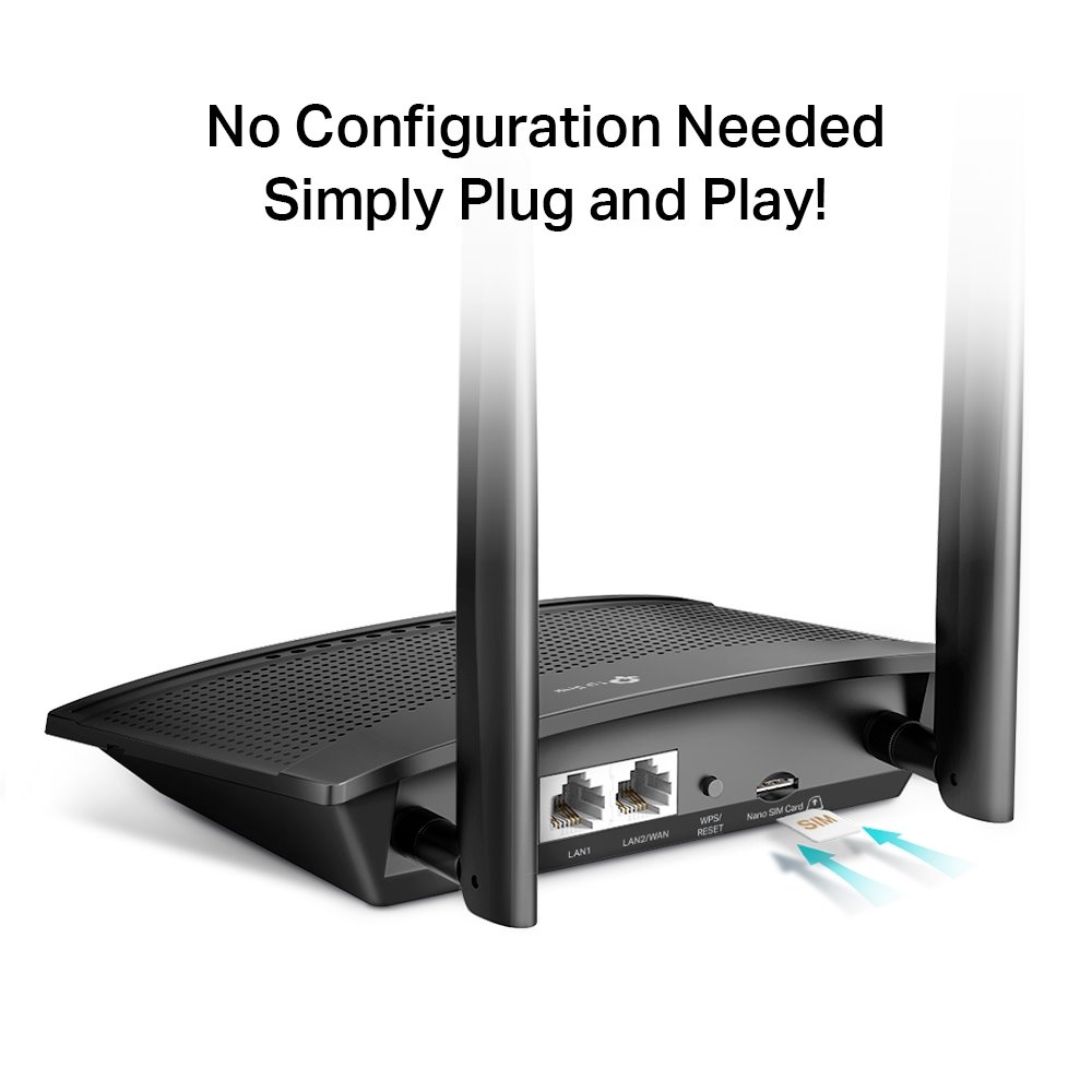 TP-link TL-MR100 Bezdrátový 4G LTE Router