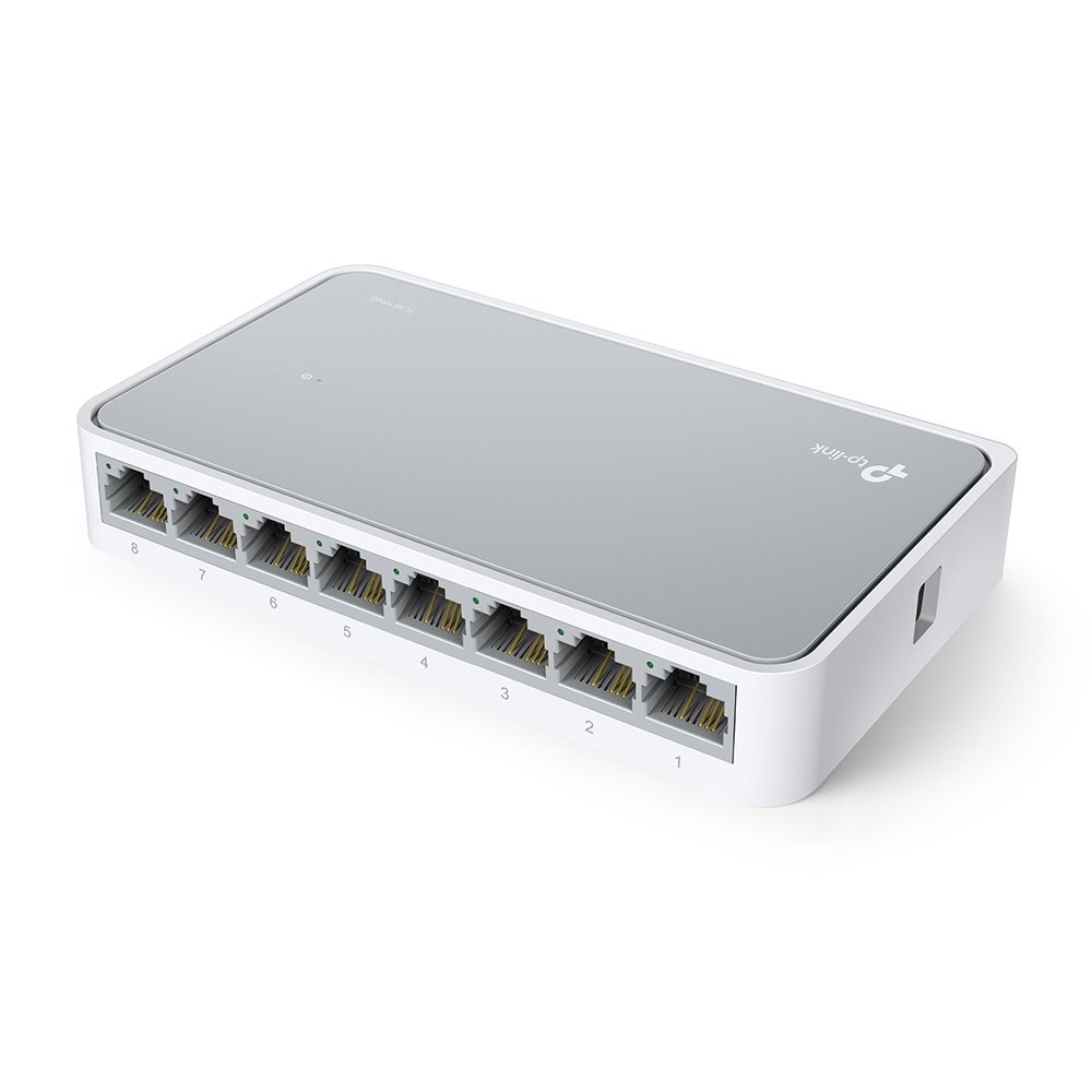 TP-link TL-SF1008D Switch 8x 10/100M, plastový, Desktop