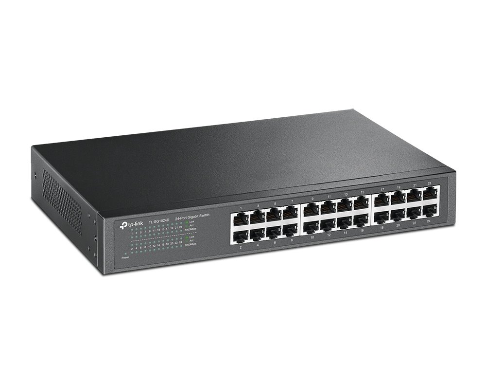 TP-link TL-SG1024D Switch 24G, kovový, Desktop/Rack