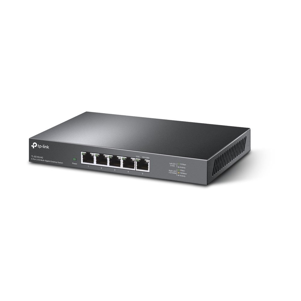TP-link TL-SG105-M2 Switch 5x 2.5G, kovový, Desktop