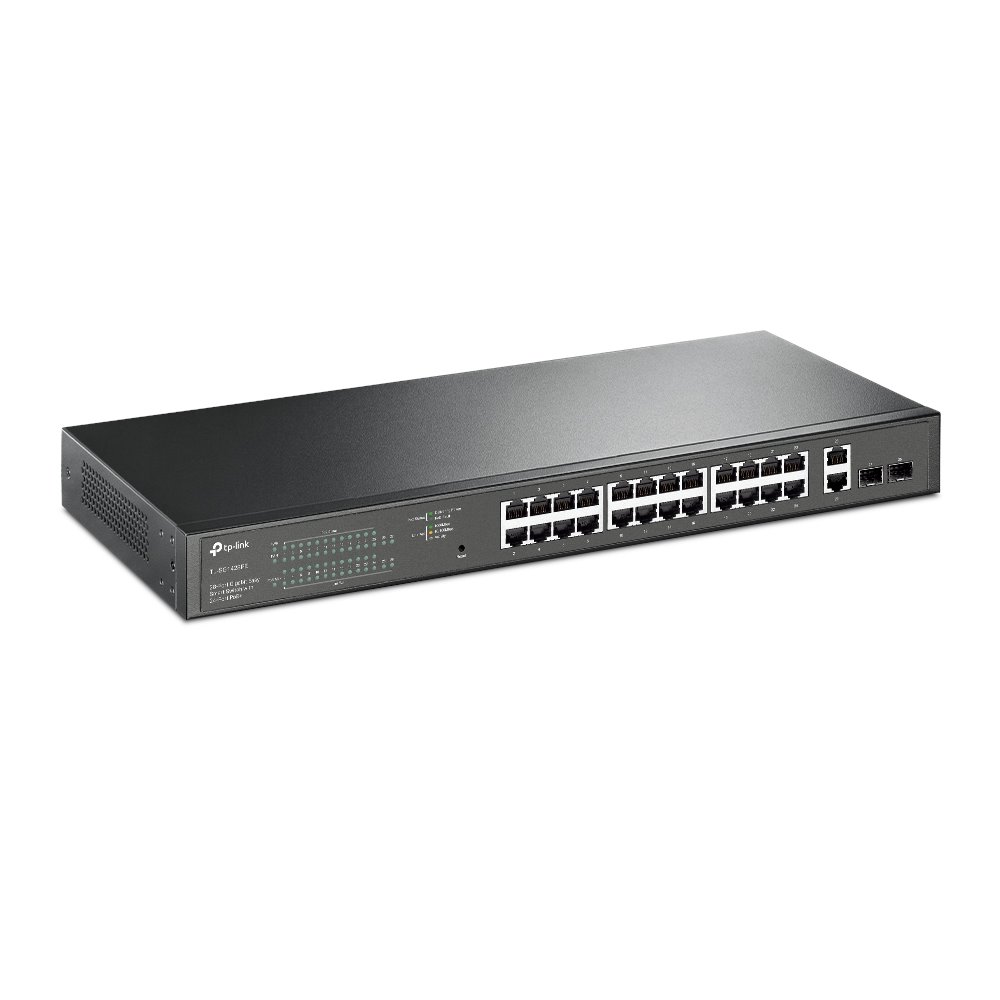 TP-link TL-SG1428PE Switch 28G, 2SFP, 24x PoE+ (250W), Easy Smart, Rack