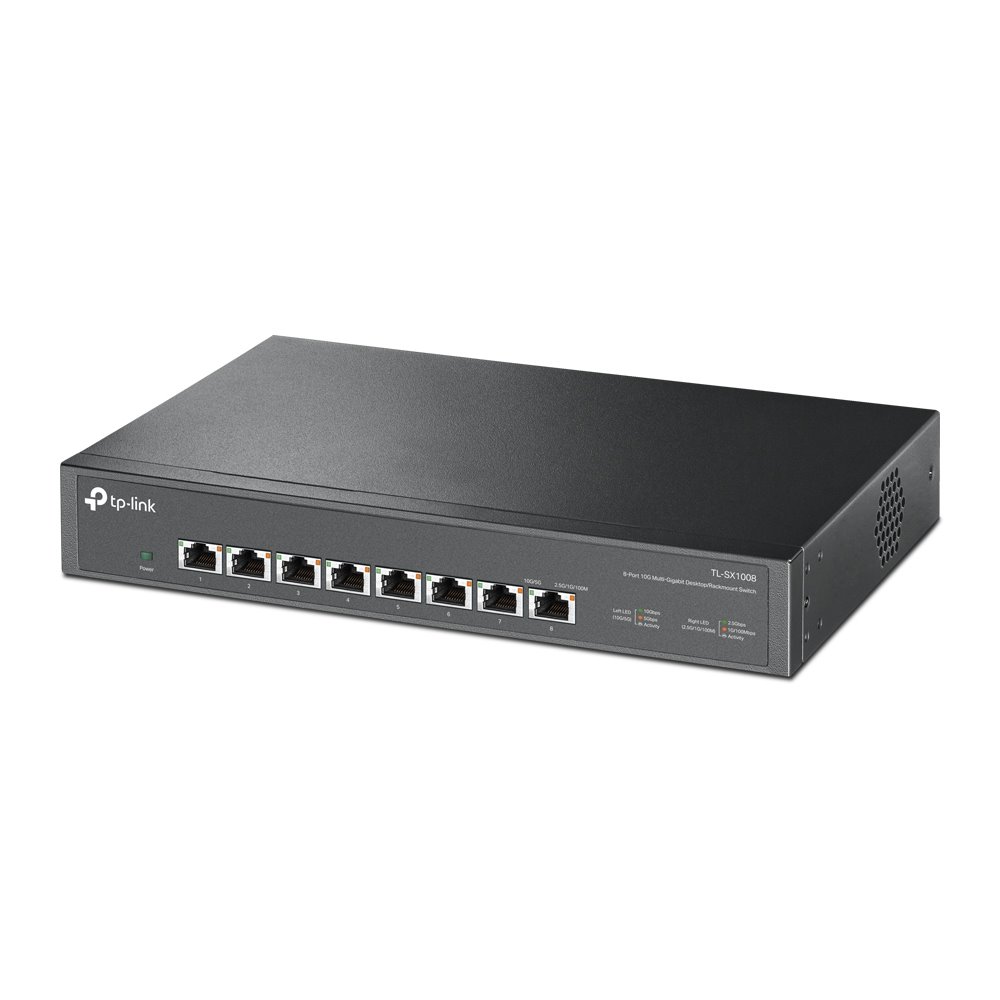 TP-link TL-SX1008 Switch 8x 10G, kovový, Desktop/Rack