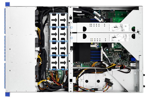 TYAN Thunder HX 4U 8 GPU server 2x 3647, 24x DDR4 ECC R, 14x 2,5 SATA, 3x 3200W (plat.), 2x 10Gb LAN, IPMI
