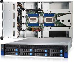 TYAN Transport HX 2U 4GPU server 2x SP3, 16x DDR4 ECC R, 8x.3,5 SATA/NMVe 2x 1600W (plat.), 2x 10Gb LAN, IPMI