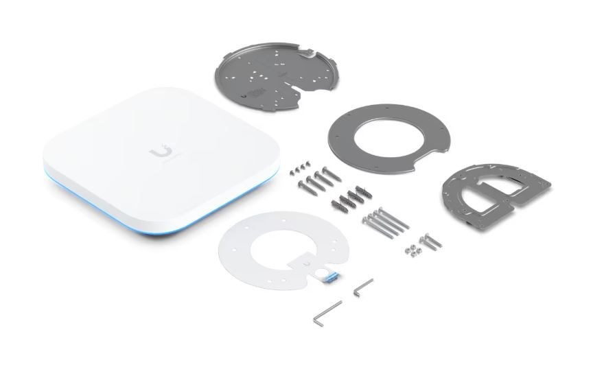 Ubiquiti Enterprise E7 - Access Point WiFi 7 (2.4 + 5 + 6GHz), 10-streamů, 10GbE + 1GbE LAN, PoE+-in