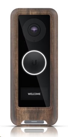 Ubiquiti G4 Doorbell Cover, dřevěný motiv
