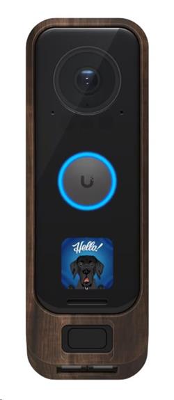 Ubiquiti G4 Doorbell Pro Cover, dřevěný motiv