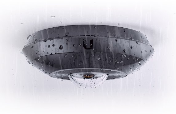 Ubiquiti IP kamera UniFi Protect UVC-AI-360, Fisheye, outdoor, 4Mpx, IR, PoE napájení, LAN 1Gb, antivandal