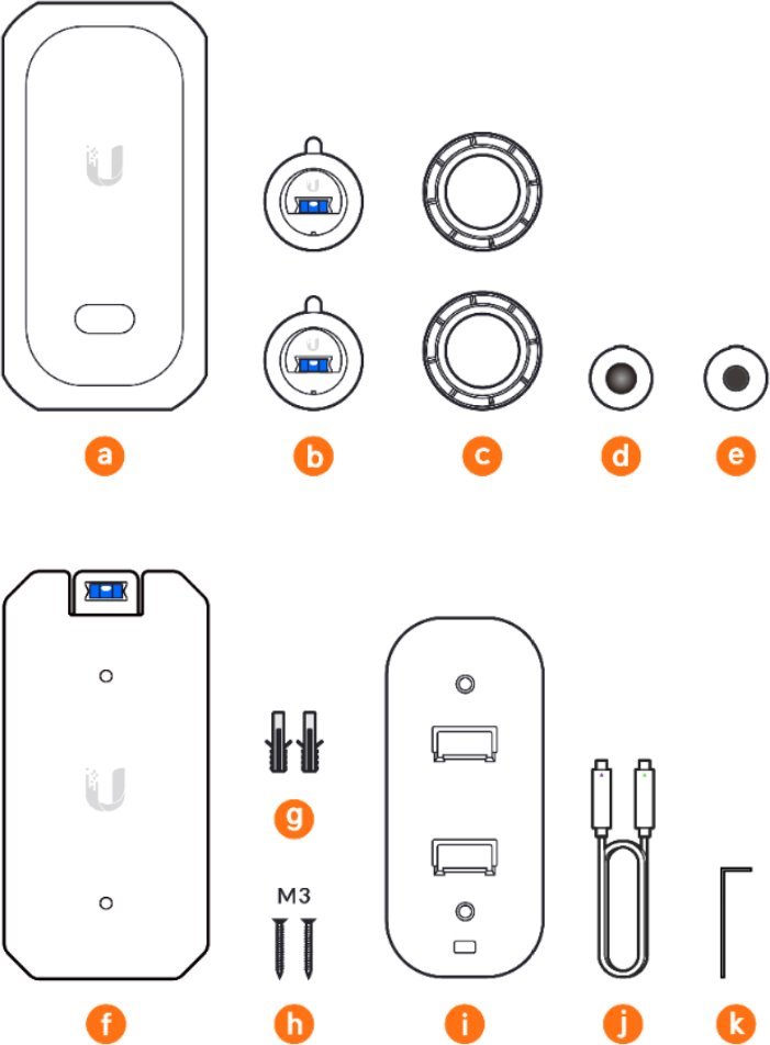 Ubiquiti IP kamera UniFi Protect UVC-AI-Theta indoor, 2 kamery 6 a 8Mpx, PoE napájení, LAN 1Gb
