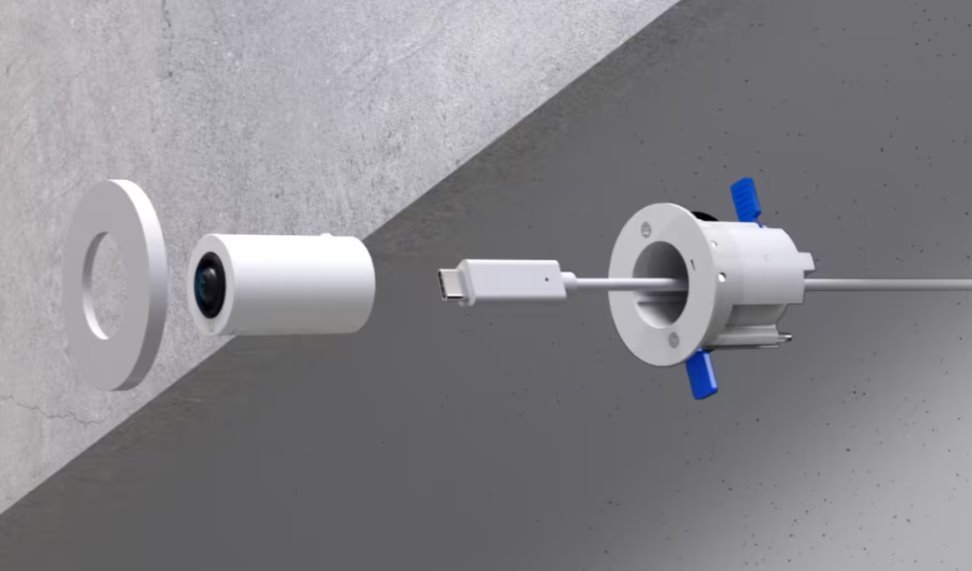 Ubiquiti IP kamera UniFi Protect UVC-AI-Theta-Pro indoor, 8Mpx, PoE napájení, LAN 1Gb