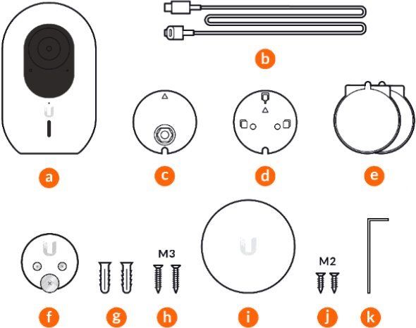 Ubiquiti IP kamera UniFi Protect UVC-G4-INS, outdoor, 4Mpx, IR, WiFi