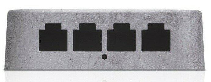 Ubiquiti Kryt pro UniFi In-Wall HD, vzor beton, sada 3 kusů