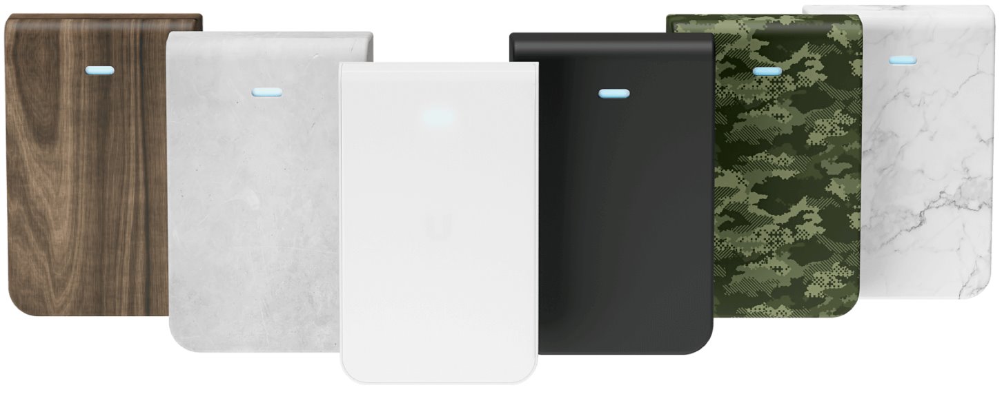 Ubiquiti Kryt pro UniFi In-Wall HD, vzor dřevo, sada 3 kusů