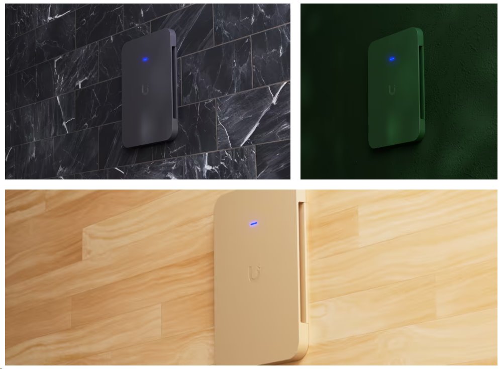 Ubiquiti kryt UACC-U7-Pro-Wall-FM - kryt/pouzdro pro zapuštěnou montáž pro U7 Pro Wall, přetiratelný - možno nalakovat