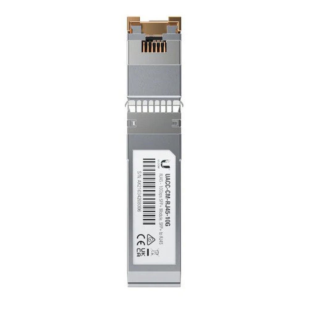 Ubiquiti Metalický modul SFP+ na 1/10GbE RJ45, dosah 1Gb: 100m / 10Gb: 30m