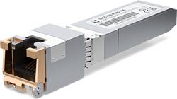 Ubiquiti Metalický modul SFP+ na 1/10GbE RJ45, dosah 1Gb: 100m / 10Gb: 30m