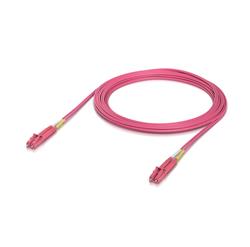 Ubiquiti OM4 Duplex LC UPC Fiber Patch Cable, 100G, 30m