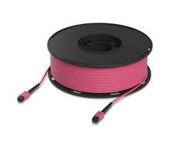 Ubiquiti OM4 MPO-12 UPC Fiber Patch Cable, 100G, 100m