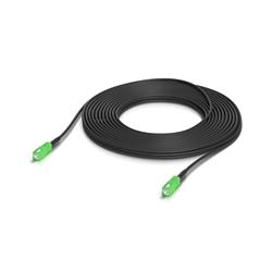 Ubiquiti Outdoor Armored Fiber Cable, venkovní pancéřovaný optický kabel SC/APC pro sítě GPON, 15m, černý