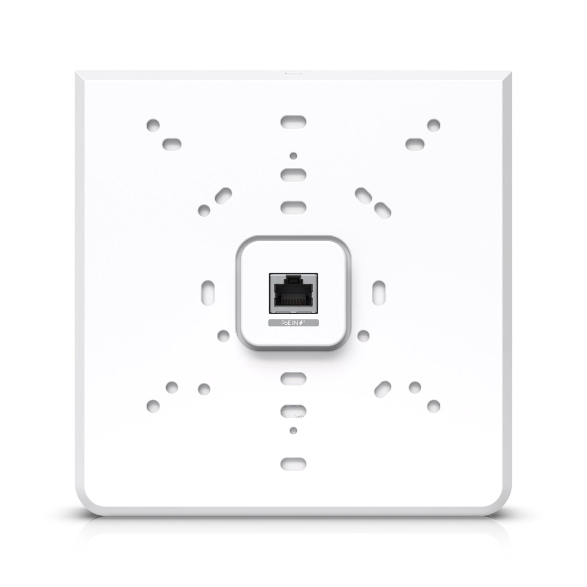 Ubiquiti Přístupový bod Multi-band UniFi U6 Enterprise In-Wall, WiFi 6E, Swittch 4-port 1Gb, MIMO 2.4/5/6 GHz, PoE in/ou