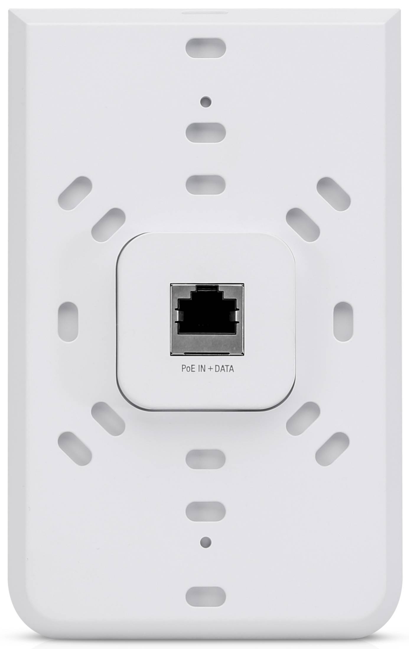 Ubiquiti Přístupový bod UniFi DualBand UAP-InWall Hi-Density, Swittch 4-port 1Gb, 4x4 MIMO 5 GHz, 1/1x PoE in/out