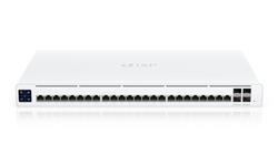 Ubiquiti Switch Pro, 24x GbE RJ45, 4x 10G SFP+, 16x pasivní PoE výstup, 220W PoE budget