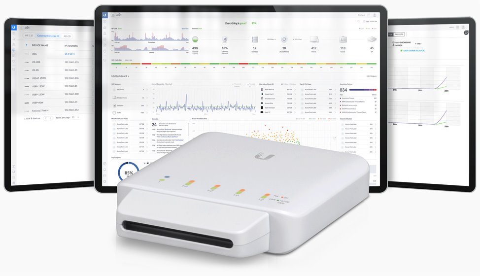 Ubiquiti Switch UniFi Compact Indoor/outdoor USW-FLEX, 5-Port Gigabit, 4x PoE-in / out