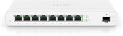 Ubiquiti UISP Switch UISP-S, 8-port 1Gb + 1xSFP 1Gb, PoE budget 110W