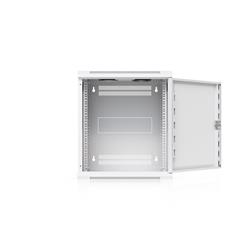 Ubiquiti UniFi 12U nástěnný rackový rozvaděč, hloubka 450 mm, perforované dveře