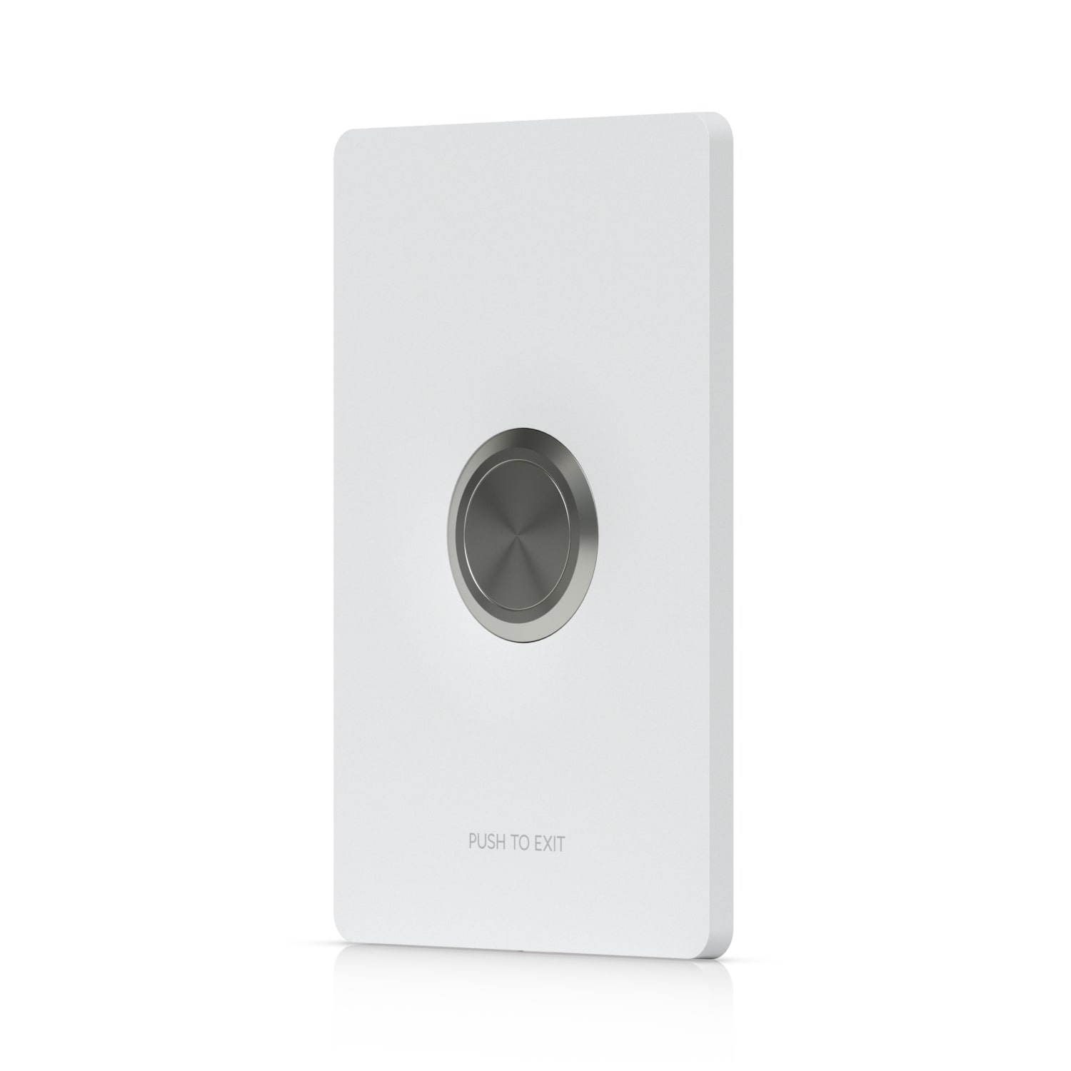 Ubiquiti UniFi Access Button (UA-Button) - tlačítko Push-to-Exit určené pro UniFi Access Hub, bílý a černý rámeček