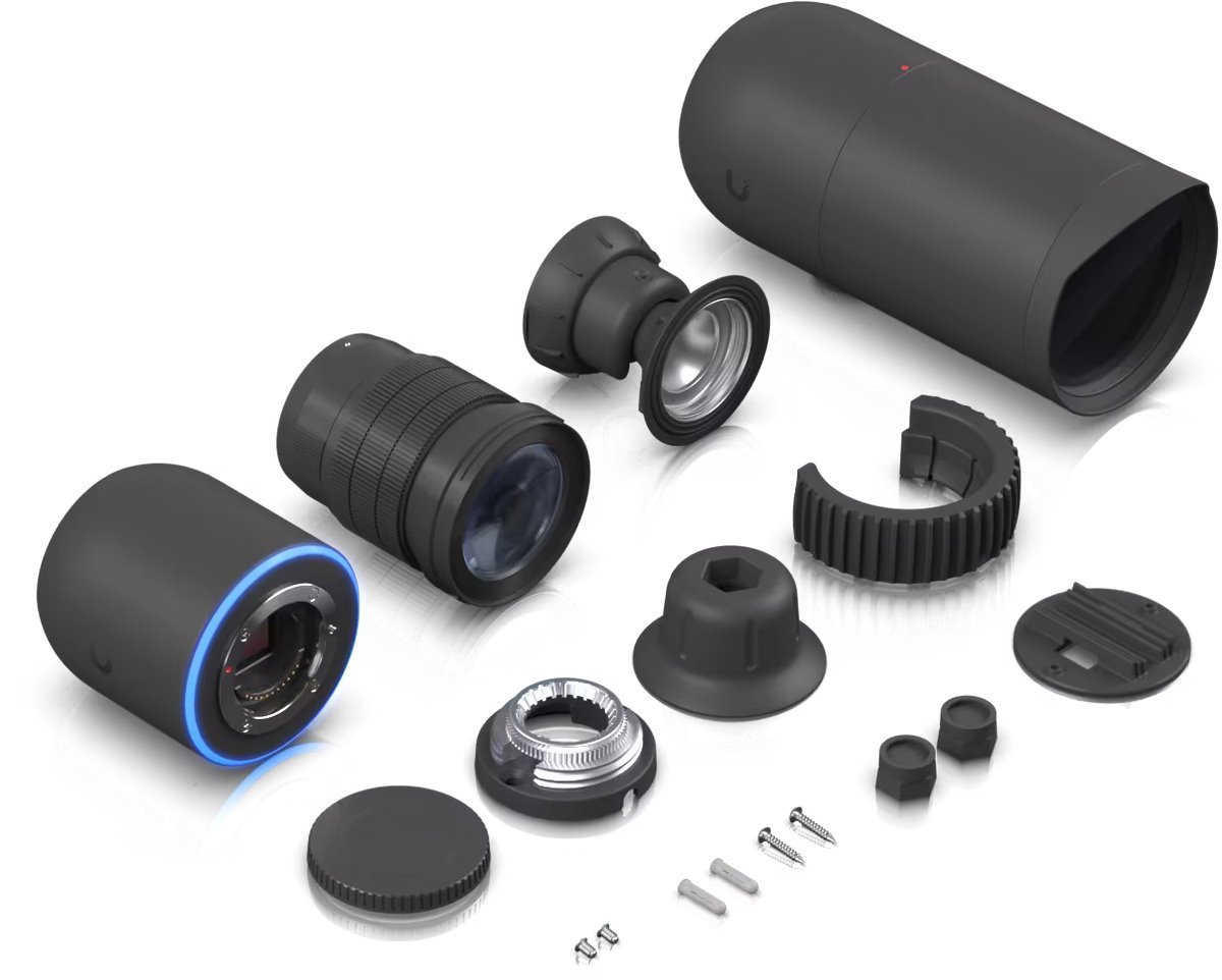 Ubiquiti UniFi AI DSLR Long-Distance – 4K profesionální AI kamera s teleobjektivem, LD