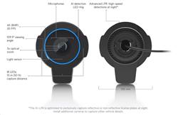 Ubiquiti UniFi AI LPR – 4K kamera pro čtení SPZ, černá