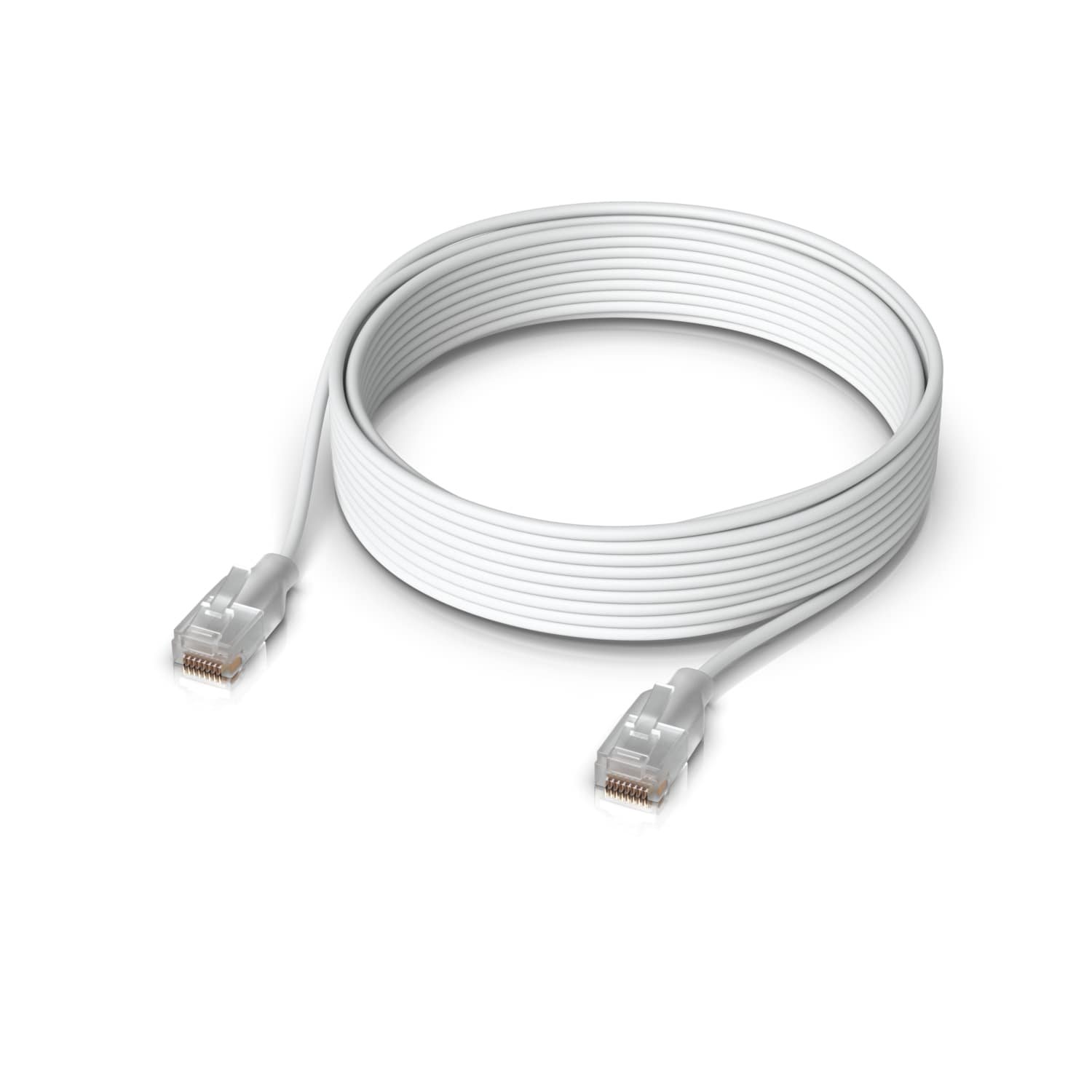 Ubiquiti UniFi Etherlighting Patch Cable 8m (UACC-Cable-Patch-EL-8M-W) - 8m, Cat.6, 2.5Gbps, bílý