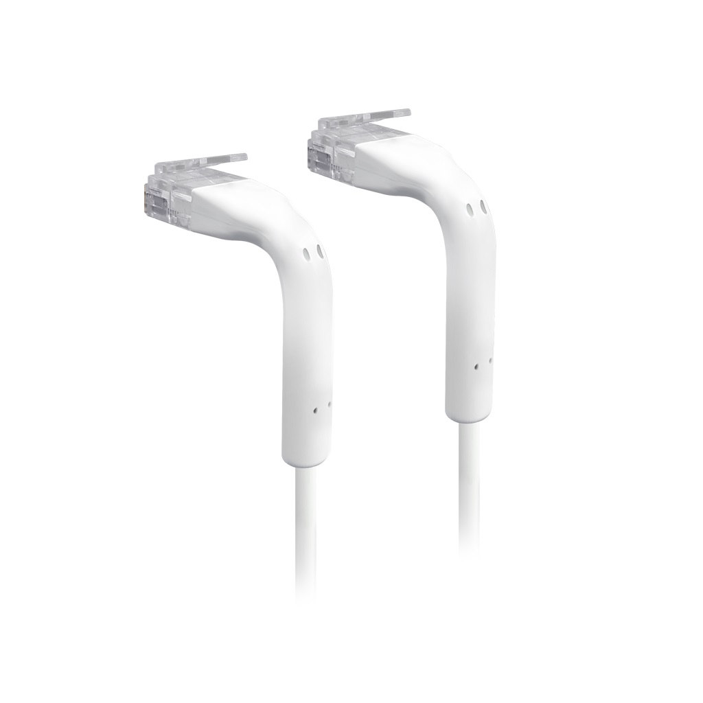 Ubiquiti UniFi Ethernet Patch Kabel - U-Cable-Patch-RJ45, 0,1m (0,2m včetně konektorů), Cat6, bílý