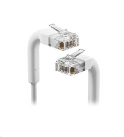 Ubiquiti UniFi Ethernet Patch Kabel - U-Cable-Patch-RJ45, 0,1m (0,2m včetně konektorů), Cat6, bílý
