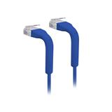 Ubiquiti UniFi Ethernet Patch Kabel - U-Cable-Patch-RJ45, 0,3m, Cat6, modrý