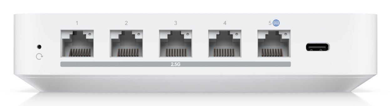 Ubiquiti UniFi Gateway Max (UXG-Max) - kompaktní brána s funkcí Routeru, WAN 2.5 GbE, 4x LAN 2.5 GbE, Bluetooth