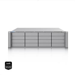 Ubiquiti UniFi Protect Enterprise NVR, 3U síťový videorekordér pro 16 disků, až 500 HD kamer, 300 přístupových hubů