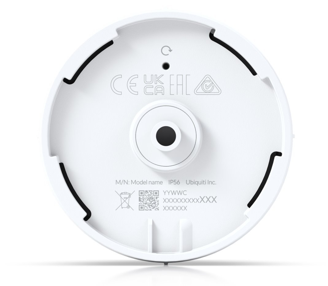 Ubiquiti UniFi Protect G5 Dome Ultra – 2K nízkoprofilová IP kamera, bílá