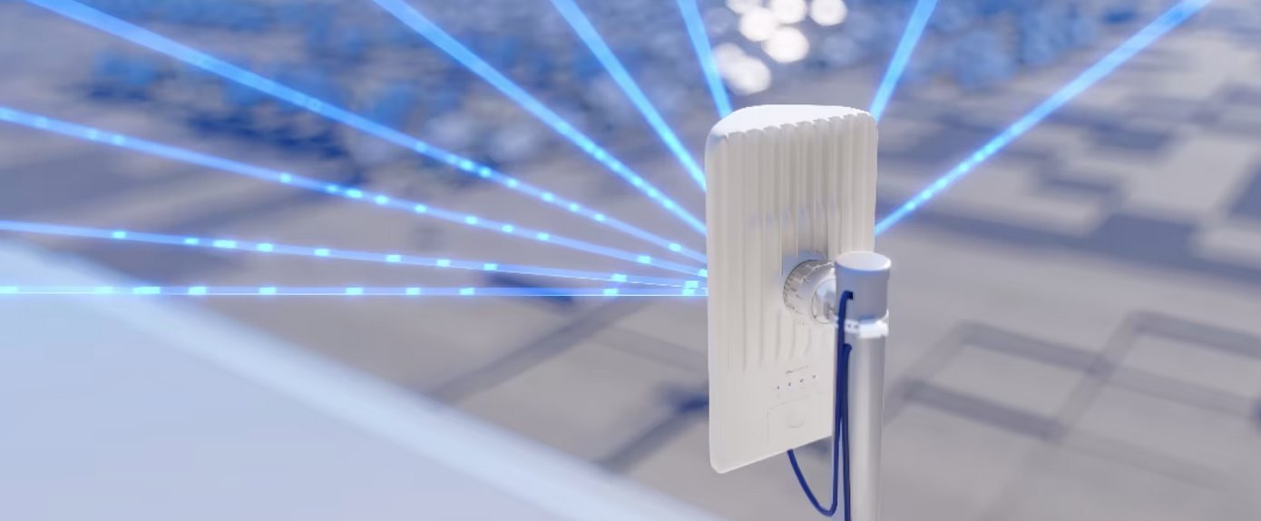 Ubiquiti Wave AP Micro 60 GHz + 5 GHz, 5 Gbps max. Throughput, 2.5Gb RJ45 port, Integrated GPS & BT