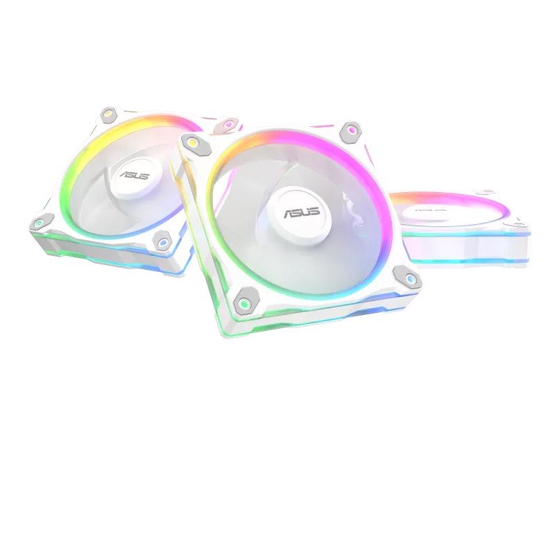 Ventilátor ASUS Prime MR120 FAN ARGB Reverse White 3pack