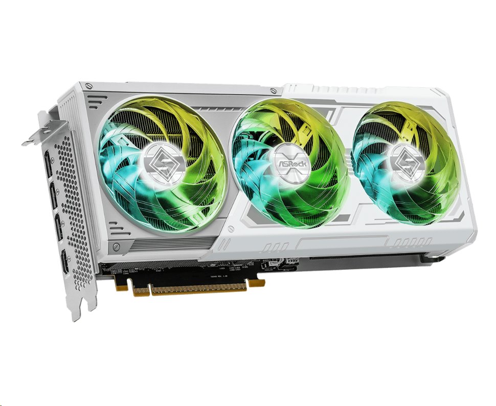 VGA Asrock Intel Arc B580 Steel Legende 12G OC GDDR6 White