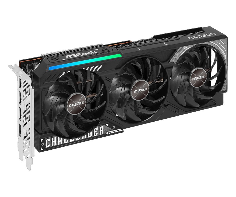VGA Asrock Radeon RX 9070 Challenger 16G GDDR6