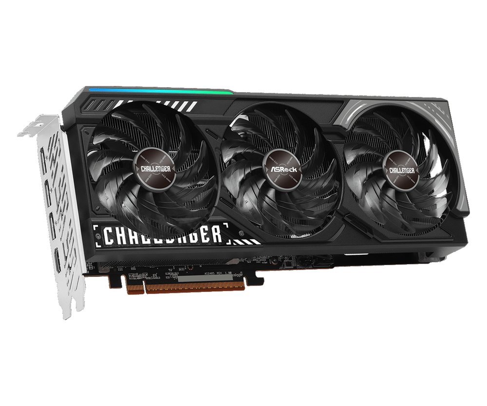 VGA Asrock Radeon RX 9070 Challenger 16G GDDR6