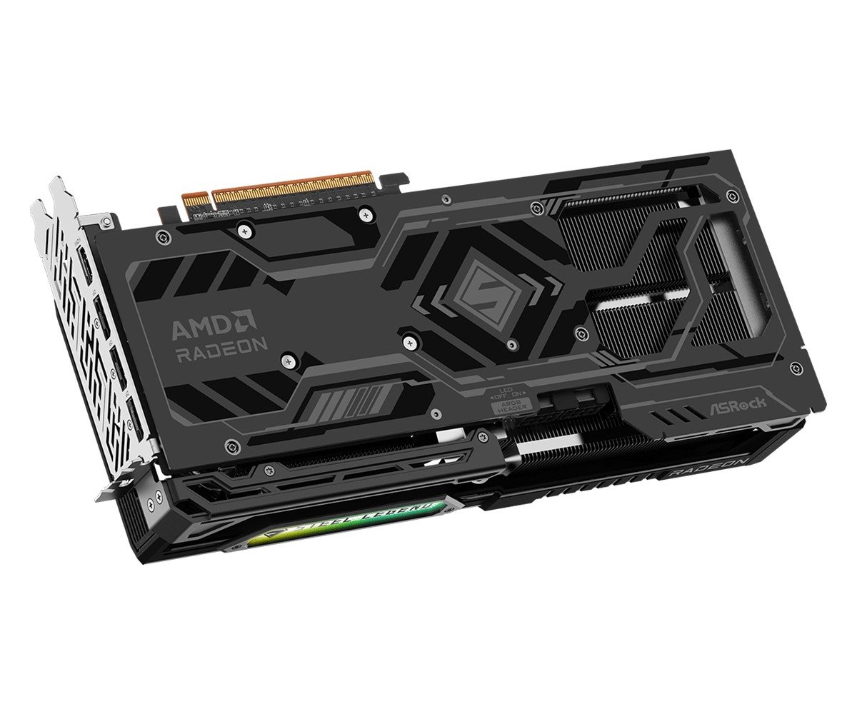 VGA Asrock Radeon RX9070 GRE Steel Legend Dark 12G OC GDDR6